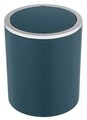 Cos de gunoi cu capac batant, Wenko, Inca, 2 L, 14 x 16.8 x 14 cm, plastic, verde inchis