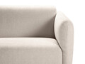 Canapea 3 locuri, Noomi-215, Micadoni Home, 196x94x75 cm, tesatura structurata chenille, bej