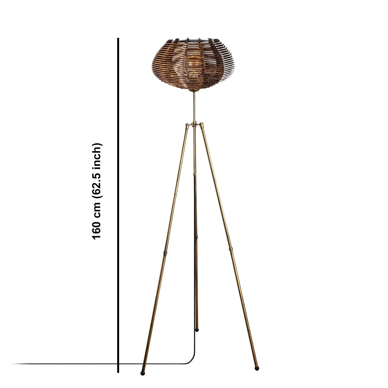 Lampadar, L'essentiel Maison, 390FLH2198, Maro antichizat - view 4