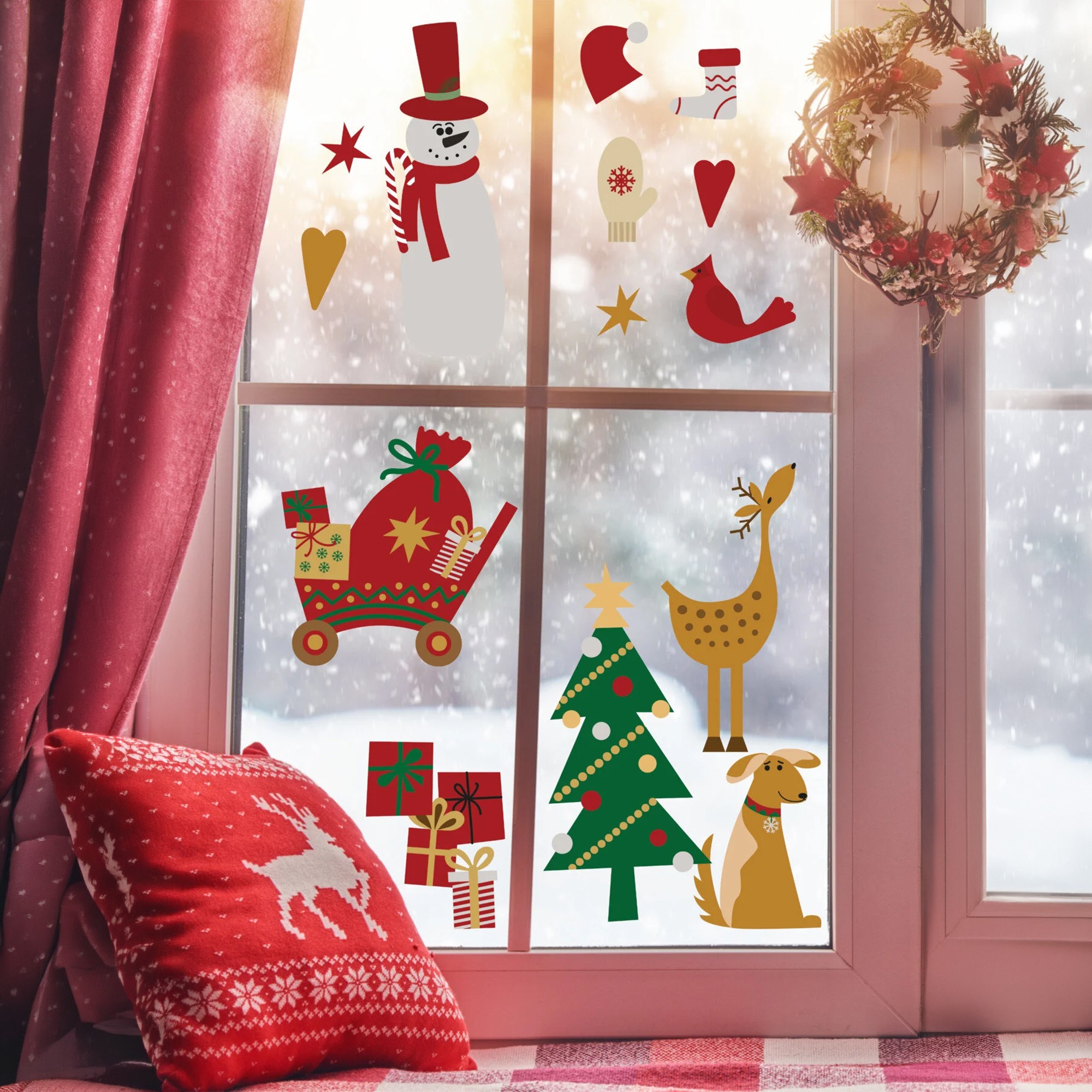 Sticker decorativ, 309024, 30 x 50 cm, Multicolor