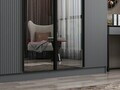 Dulap pentru haine, Hanah Home, Nisa, 315x210x52 cm, Antracit