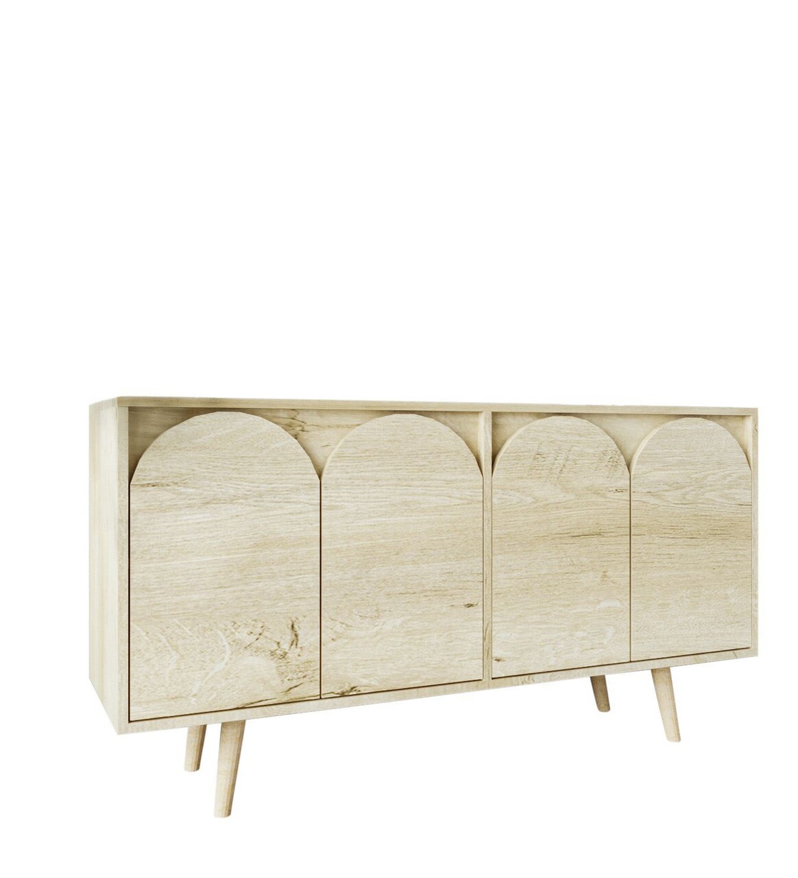 Consola, Hanah Home, Venezia 150, 150x80x45 cm, PAL, Maro - view 5