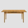 Masa extensibila Avella, Homla, 140-175x90x76 cm, lemn de cauciuc, natur