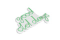 Decoratiune luminoasa LED, Good Old Days, Benzi flexibile de neon, DC 12 V, Verde