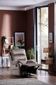 Fotoliu cu recliner, Niron, Enjoy TV, 80x105x80 cm, Gri