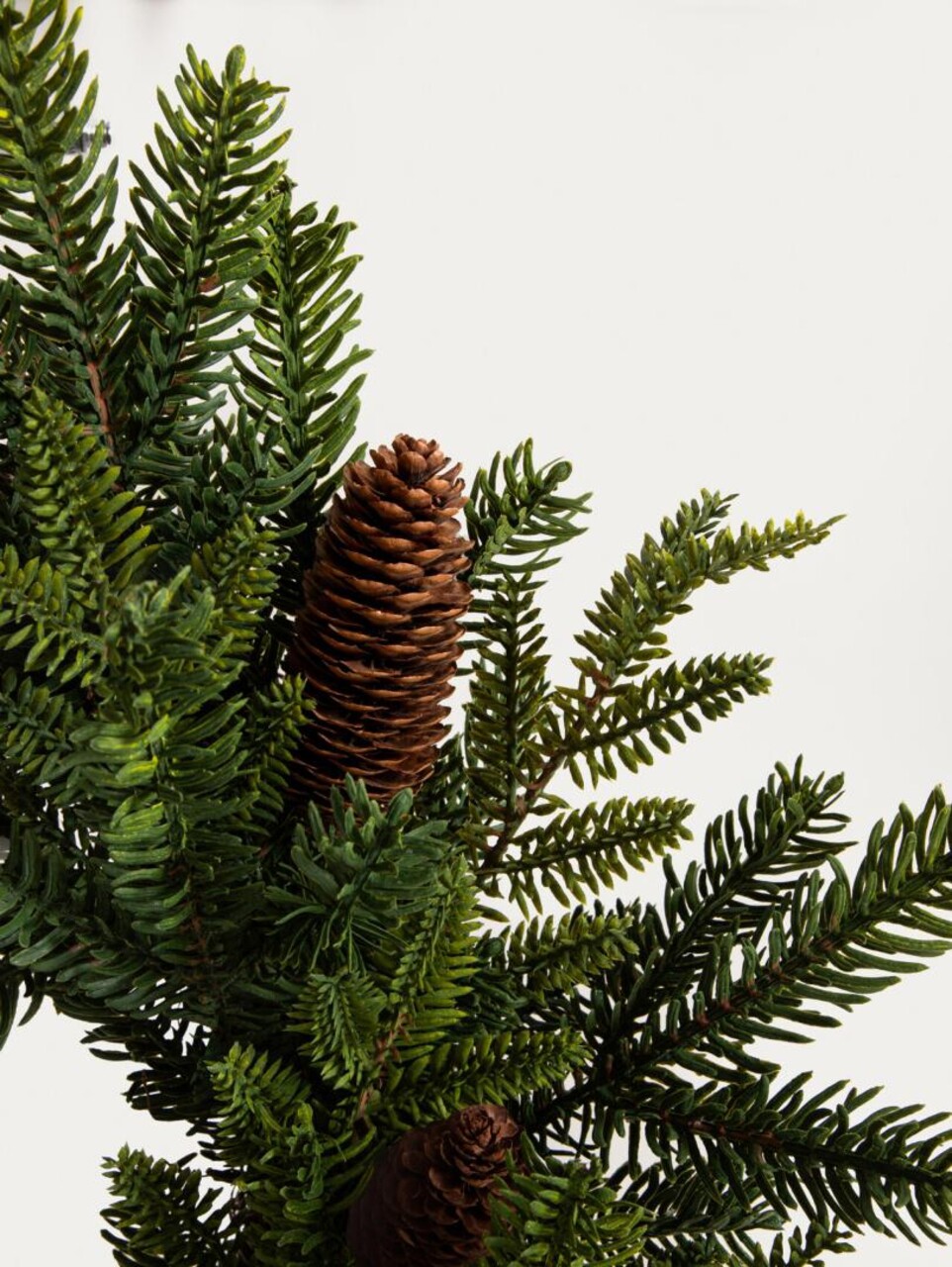 Coronita Larch, Homla, 66 cm, plastic/otel, verde/maro