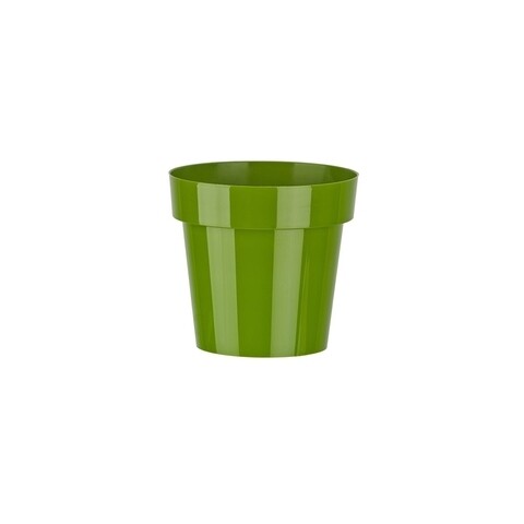 Ghiveci Classic 18 cm, plastic, verde deschis