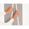Placa pentru calcat cu aburi, Brabantia, Linn, 42x97 cm, otel/textil, gri