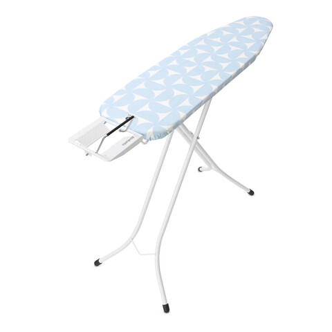 Masa de calcat, Brabantia A, Fresh Breeze, 110x30 cm, 7 pozitii de reglare, otel/bumbac