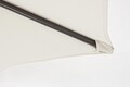Umbrela pentru gradina/terasa Kalife, Bizzotto, Ø300 cm, stalp Ø46/48 mm, aluminiu/poliester, ecru