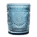 Pahar Barrel, Homla, 300 ml, sticla, albastru