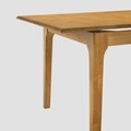 Masa extensibila Avella, Homla, 160-195x90x76 cm, lemn de cauciuc, natur