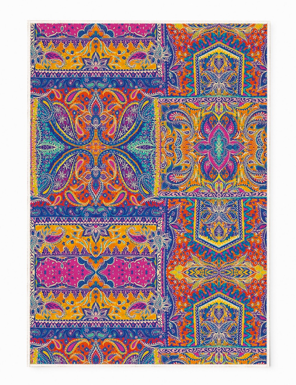 Covor Masala, Oyo Concept, 80x140 cm, poliester, multicolor