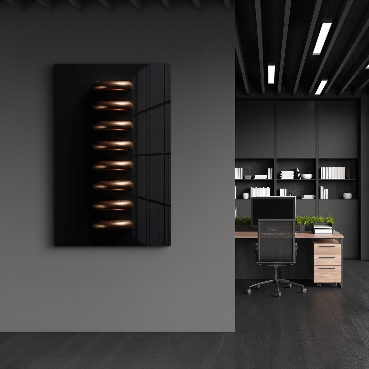 Tablou decorativ SPR-1058 Dimensiune: 35 x 55 cm Multicolor