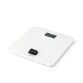 Cantar digital pentru baie, Brabantia, White, 30x30x4.3 cm, fara baterii, polipropilena/sticla, alb