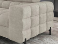 Coltar extensibil stanga 5 locuri ELTAP, LT-18ROY, Ferucce, 276x200x93 cm, lemn/poliester, bej deschis