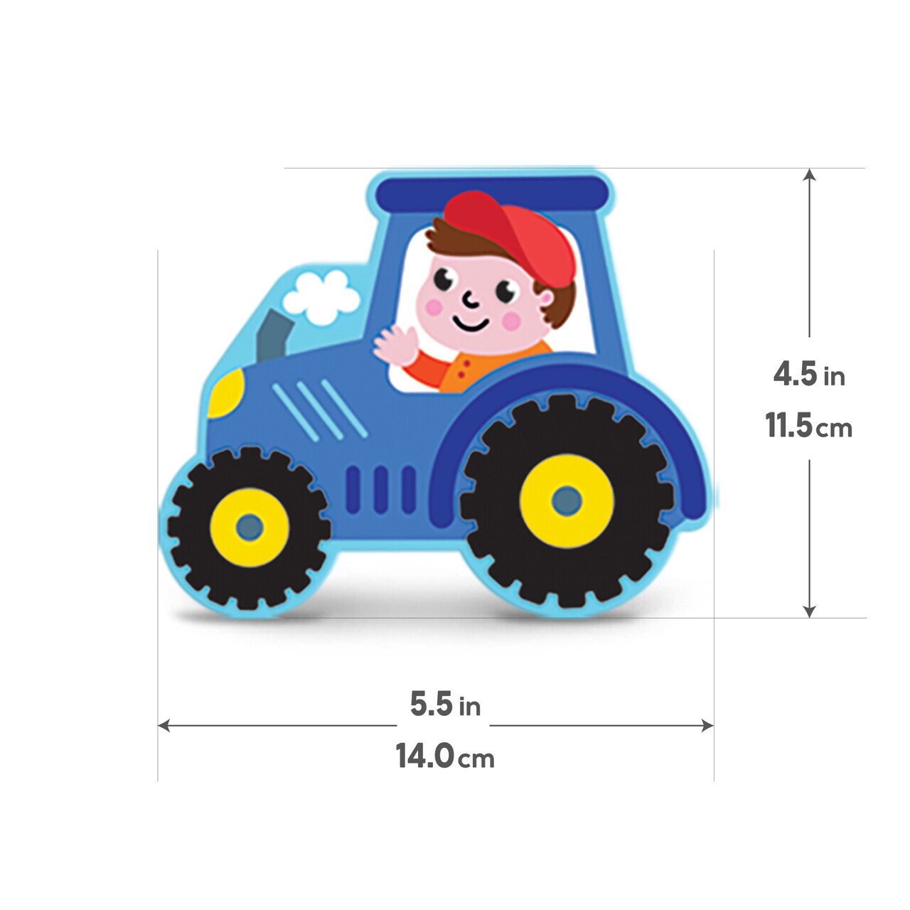 Set animale 13 piese, Ferma, Kids Hits, lemn, multicolor - view 2