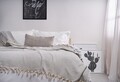 Cuvertura matlasata dubla, Zigzag - Anthracite, ICF Bedroom, Bumbac