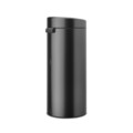 Cos de gunoi cu soft touch, Brabantia, Touch New, 30 L, 32x29.5x72 cm, otel, gri inchis