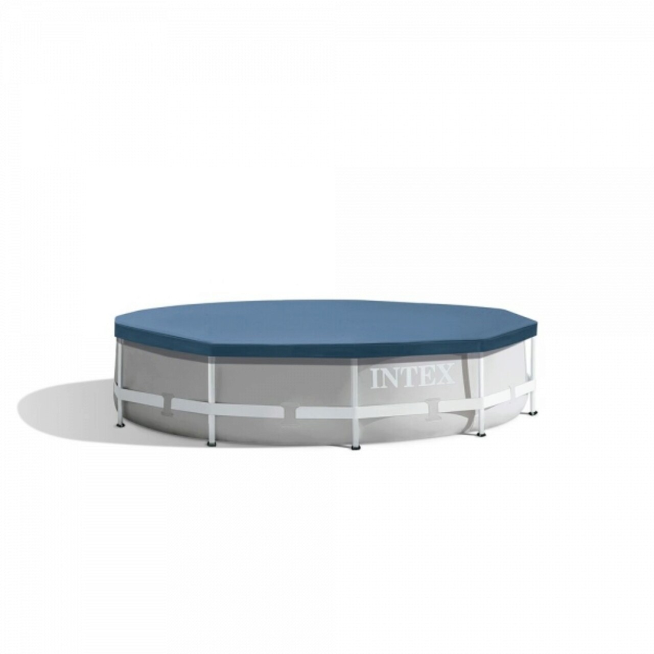 Husa pentru piscina Intex Metal Frame, Ø305 cm, PVC, albastru