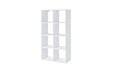 Raft de perete ELTAP, Postto, 80x40x150 cm, PAL/PVC, alb