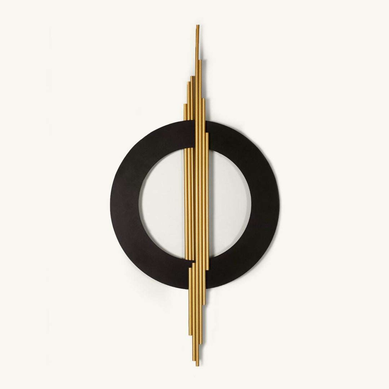 Decoratiune de perete, APT755LSAA, Dimensiuni: 49 x 98 cm, Aur/Negru - view 5