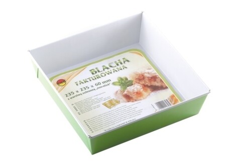Forma de copt prajituri non-stick, Snb, 23.5×23.5 cm, aluminiu mezoni.ro
