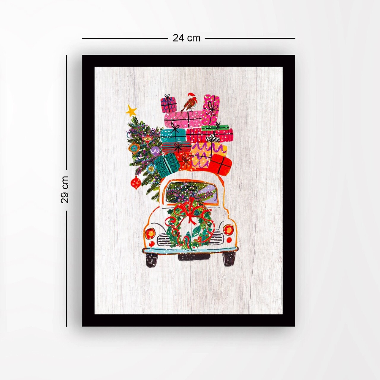 Tablou decorativ, SC7436501293215, Dimensiune: 24 x 29 cm, Multicolor - view 2