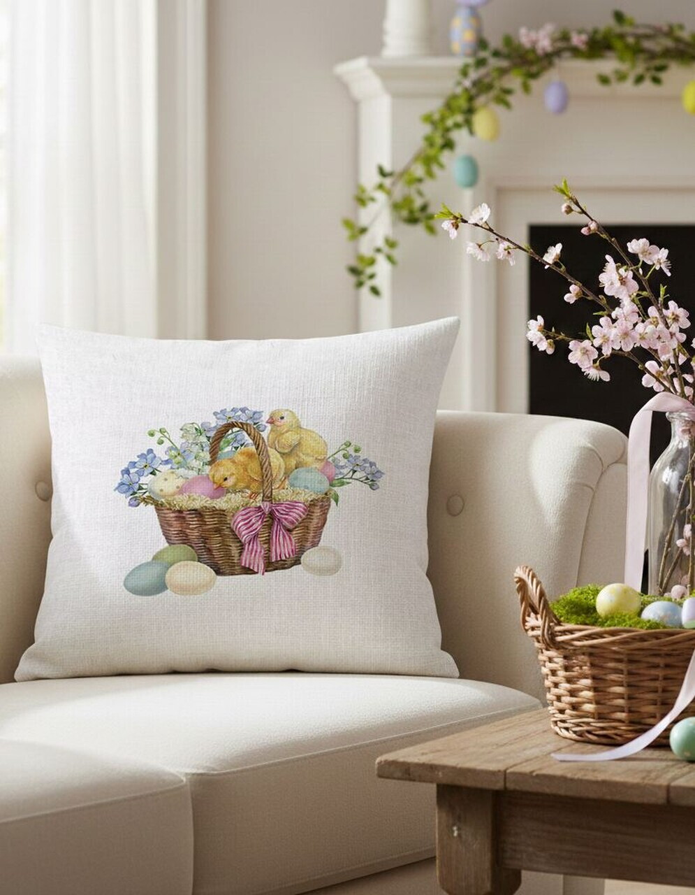 Husa de perna, Pillow 0018, 43x43 cm, Multicolor — imaginea 3