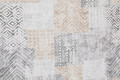 Lenjerie de pat pentru o persoana (DE), Amentes - Grey, Cotton Box, Bumbac Satinat