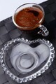 Set de cești de cafea (2 piese), L'essentiel Maison, 335RTN1115, Farfurie: 11,5 x 10,5 cm, Transparent