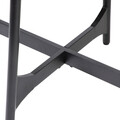 Masa Savelma, Homla, 160x80x76 cm, MDF/metal, natur/negru