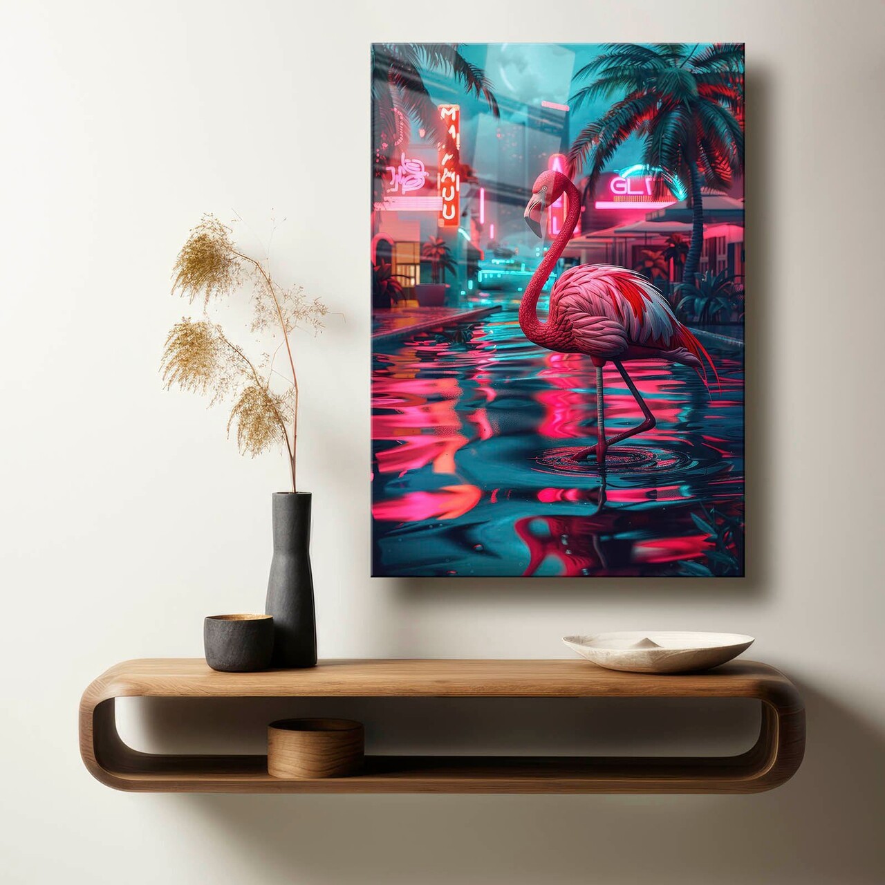 Tablou decorativ Camtbl-047 Dimensiune: 40 x 60 cm Multicolor