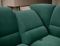 Coltar extensibil dreapta 3 locuri ELTAP, RT-35LU, Siber, 270x186x93 cm, lemn/poliester, verde inchis
