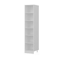 Dulap pentru bucatarie, Hanah Home, Minar, 45x222x58 cm, Alb