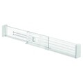 Set 2 separatoare reglabile pentru sertar Linus, iDesign, 33.5-52.5 cm