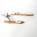 Raft de perete, Neostill, Wavy 2, Lemn masiv, Stejar
