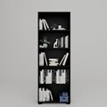 Corp biblioteca, Miwood, Lucas 1600-113, Negru