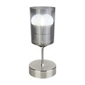 Veioza Modelight-ASZ.1085, 10x30 cm, 1 x E27, 60 W, argintiu