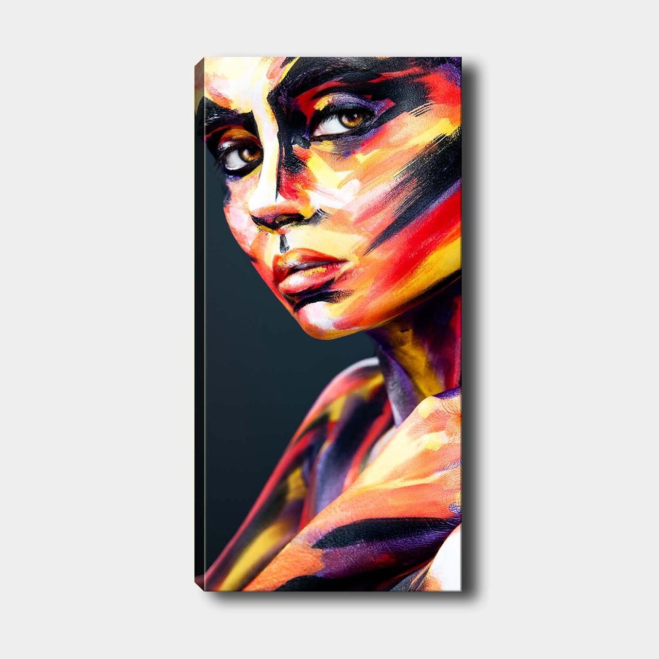 Tablou decorativ, DKY4552938821_50120, Cadru: 100% LEMN (grosime: 3 cm), Multicolor - view 2