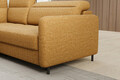 Coltar extensibil stanga 3 locuri ELTAP, LT-45MAN, Barea, 208x160x100 cm, lemn/poliester, mustar