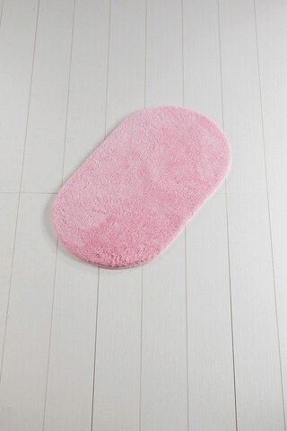 Covoraș de baie, Chilai, Colors of Oval, 60x100 cm, Fibre acrilice, Candy Pink