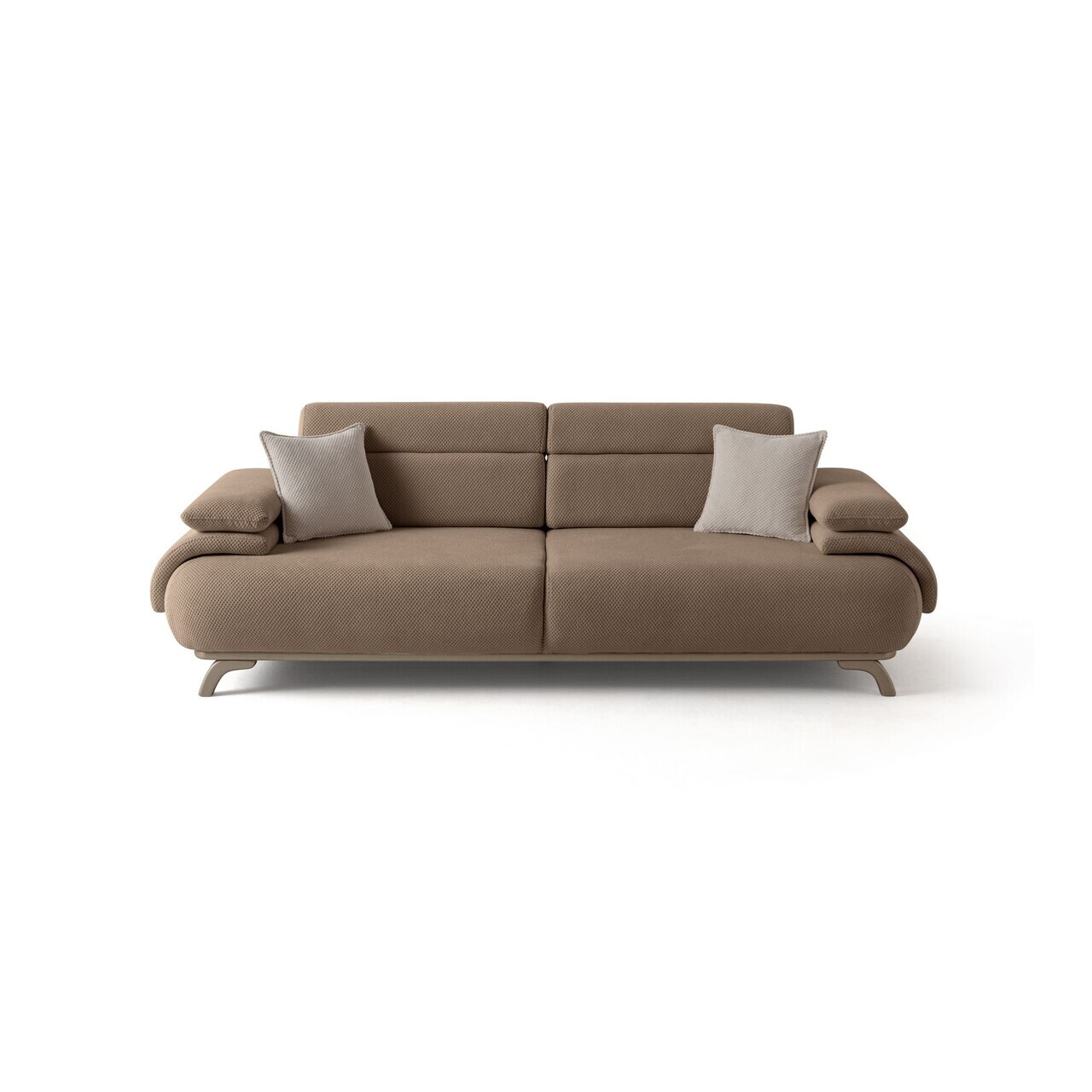Canapea 3 locuri, Atelier del Sofa, 752EST1139, Lemn de carpen/PAL melaminat, Latte - view 10