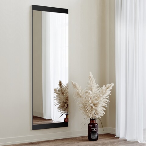 Oglinda decorativa Aynas, Neostill, 120×40 cm, negru 120x40