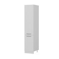 Dulap pentru bucatarie, Hanah Home, Minar, 45x222x58 cm, Alb