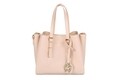 Geanta Beverly Hills Polo Club, 602, piele ecologica, roz pudrat