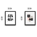 Set 2 tablouri decorative, Catch The Dream Set, PAL, Hartie, Multicolor
