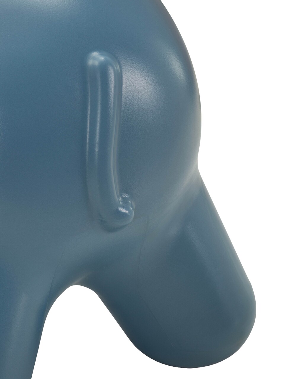 Taburet pentru copii, Mauro Ferretti, Elephant, 86x46x56 cm, utilizare interior / exterior,  plastic, albastru - view 3