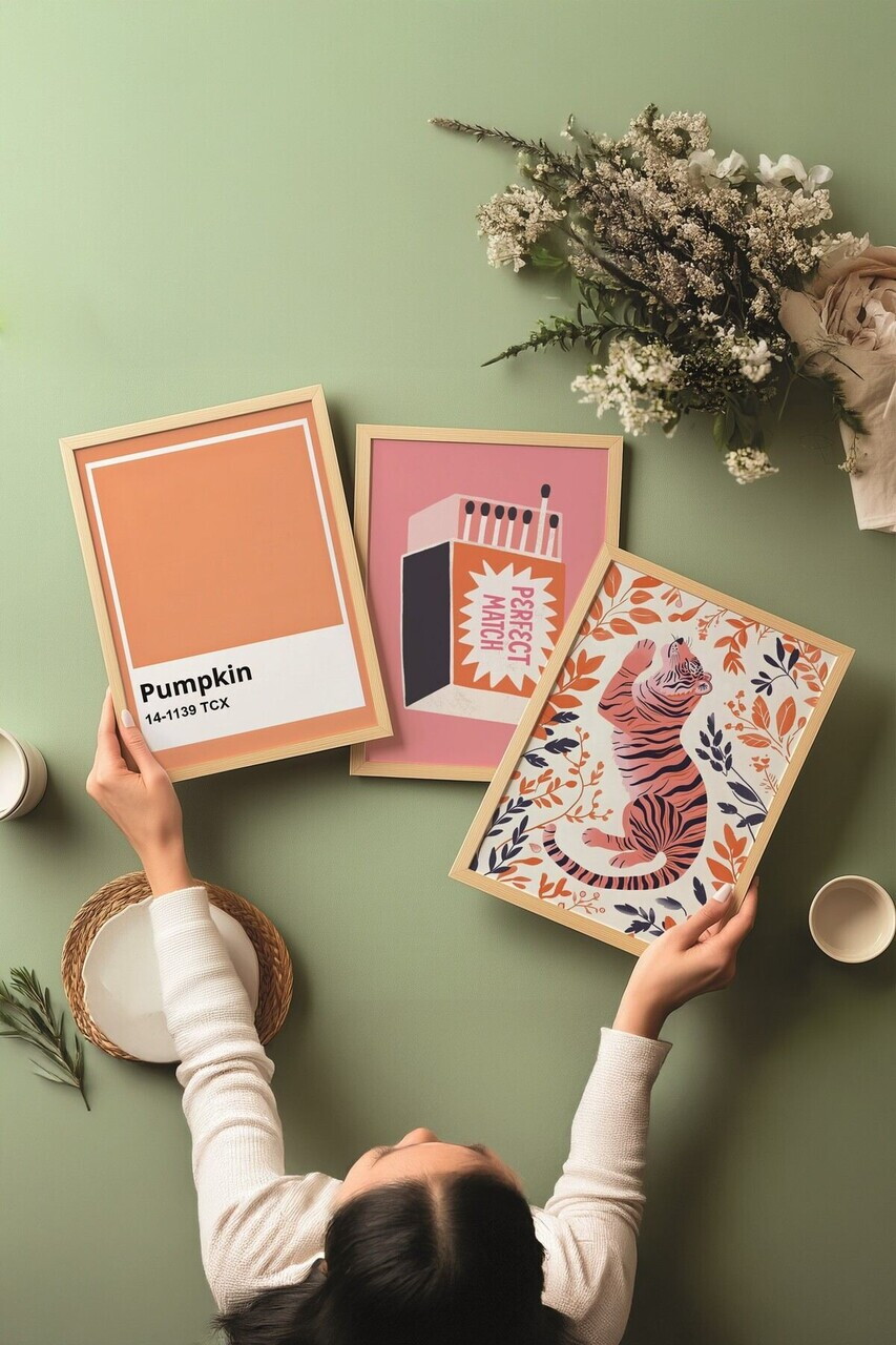 Set de pictură decorativă, Ç-300897, Sticla PVC, Multicolor — imaginea 3