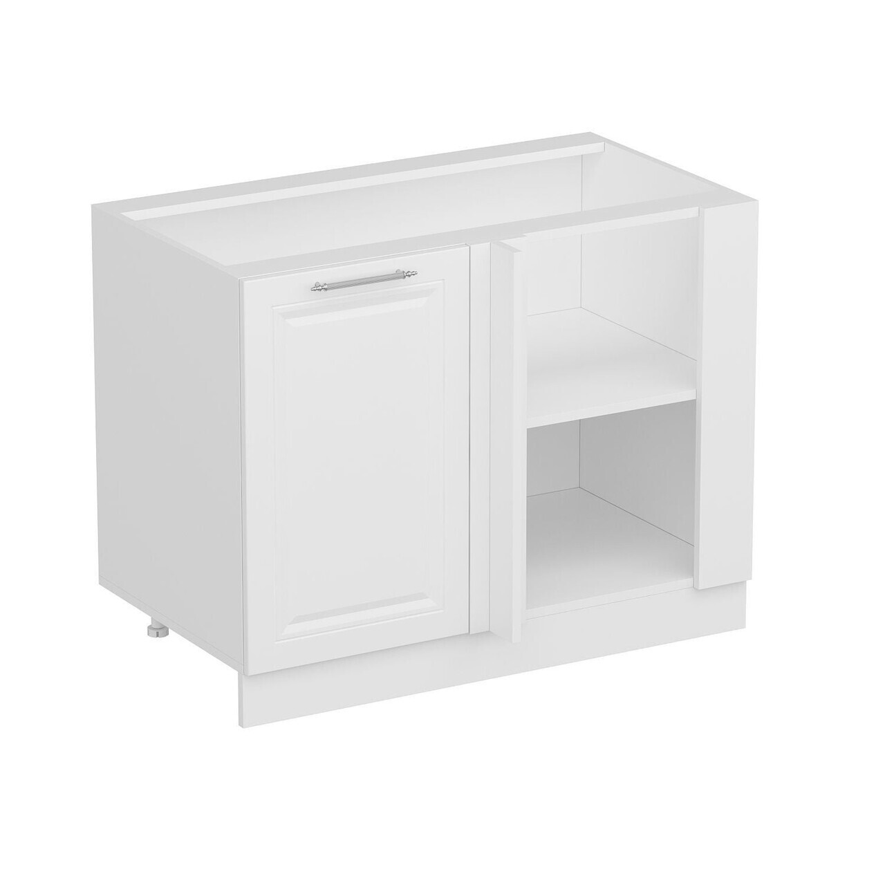 Dulap pentru bucatarie, Hanah Home, Minar, 105x72x56 cm, Alb — imaginea 3